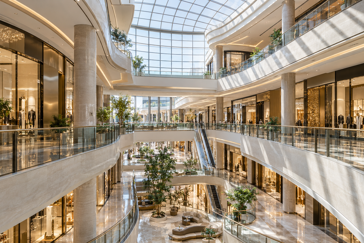Light-filled contemporary commercial architecture